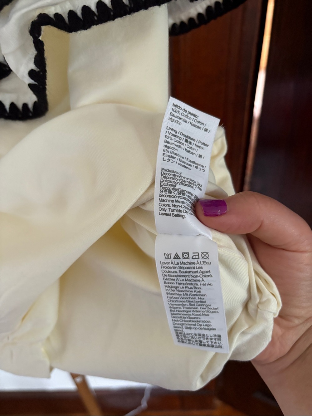J. Crew Ivory Off-Shoulder Ruffle Top - Picture 7 of 11